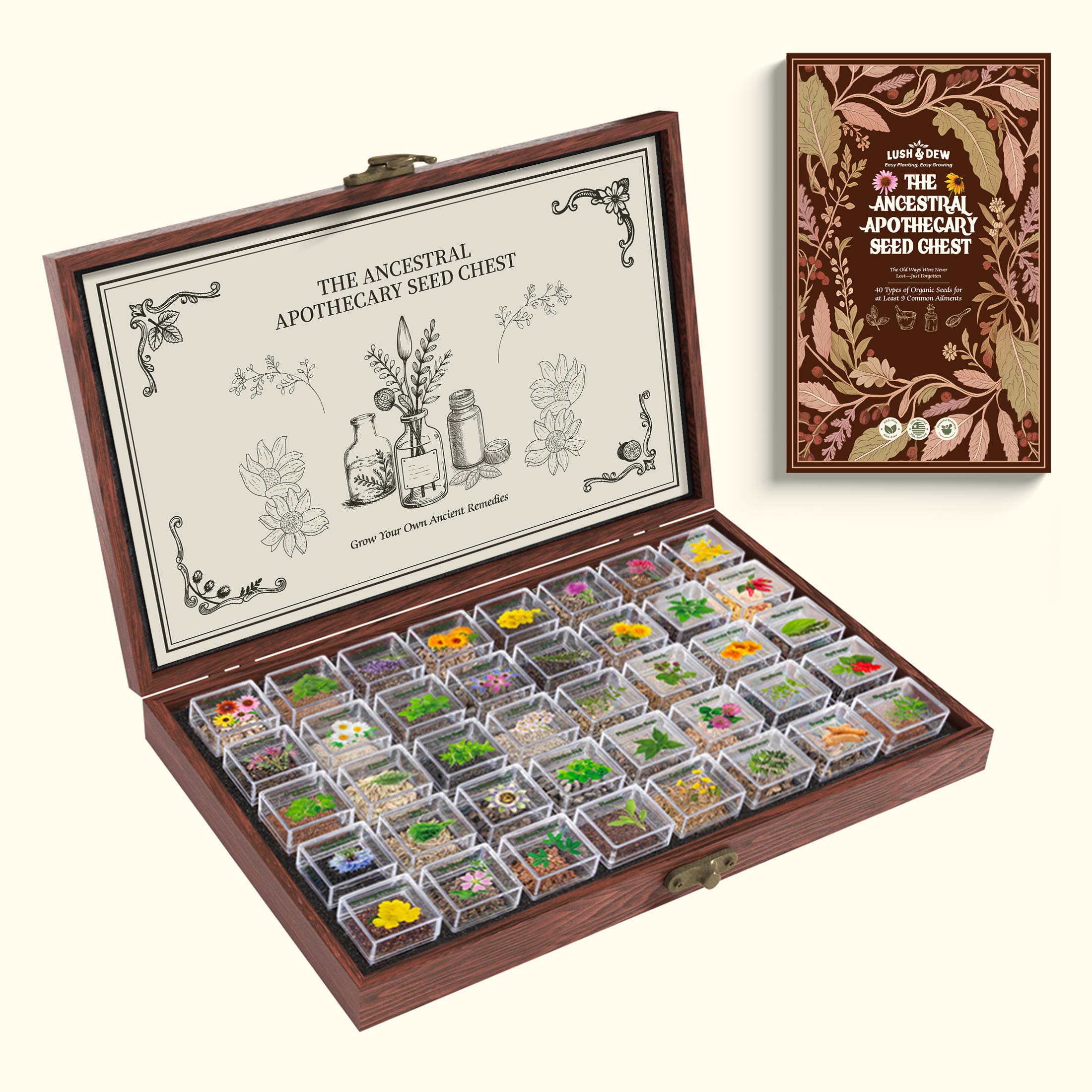 herbal seeds for planting The Ancestral Apothecary Seed Chest