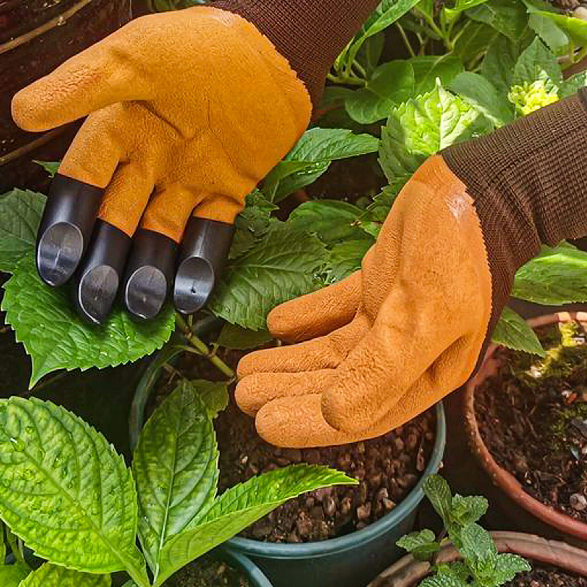 gardening gloves with claw fingers Gardening Gloves with Claws 2 Pairs