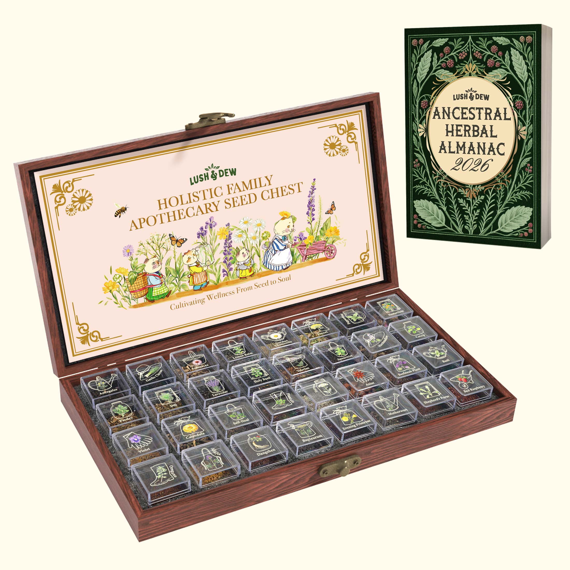 farmers almanac for planting seeds Ancestral Herbal Almanac 2026 by USDA Zone