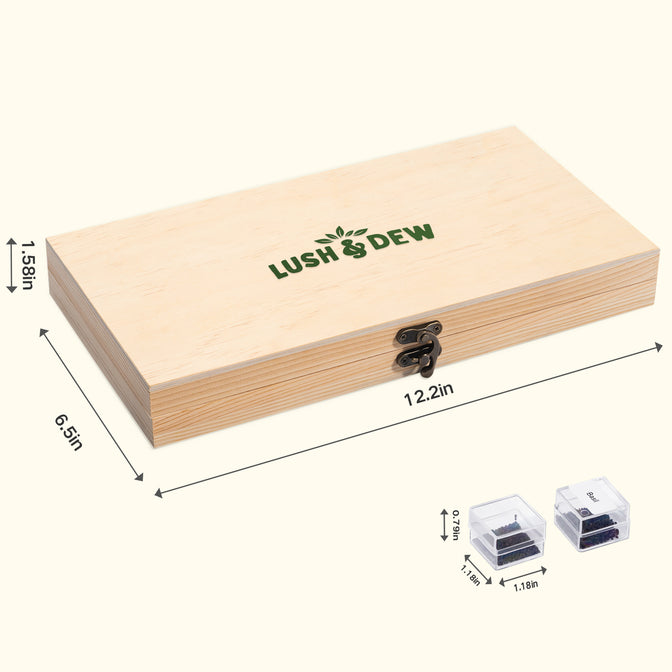 Year-Round USDA Zone 7 Seed Bank - 32 Organic Seed Varieties