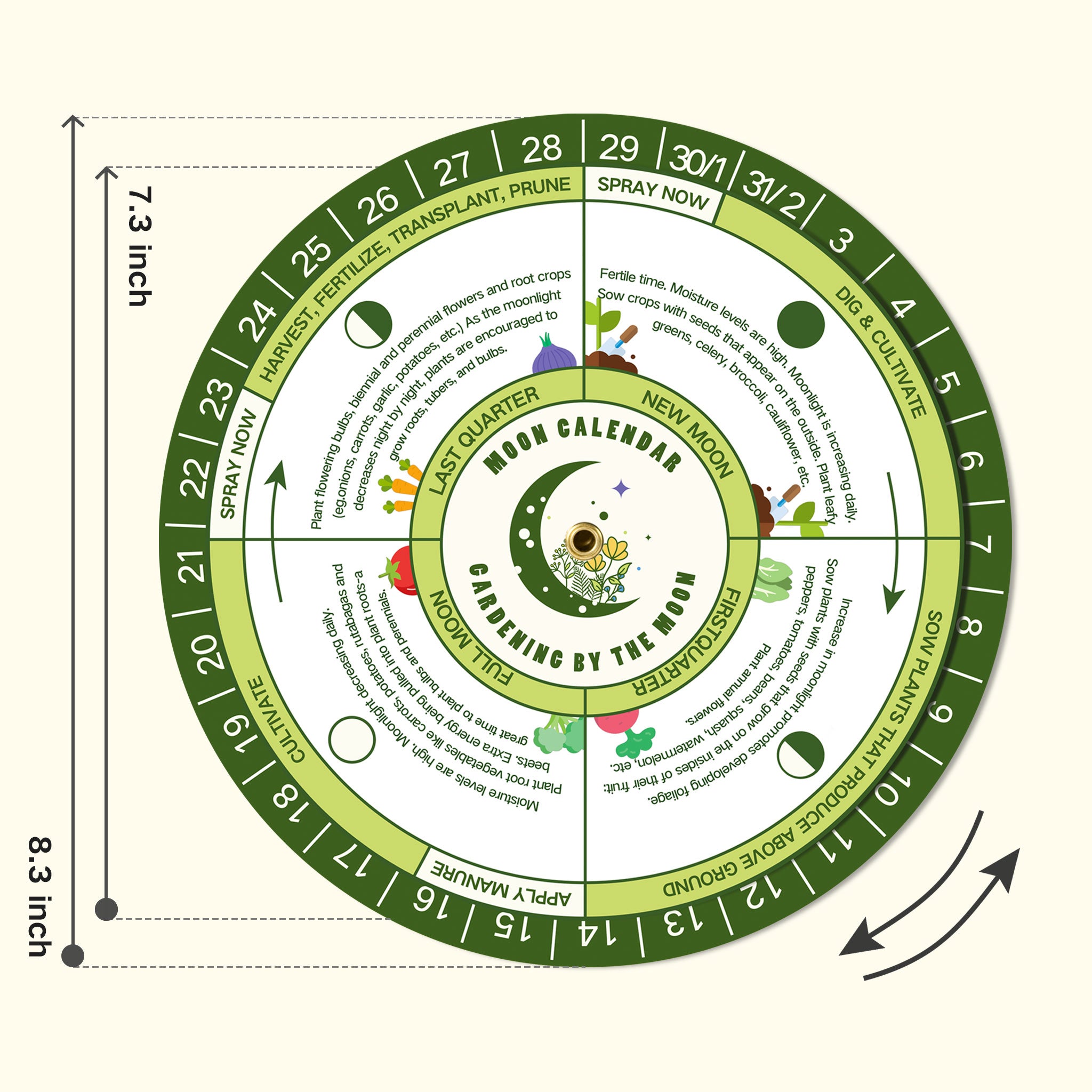 2014 Lunar Planting Calendar Sow The Magic Moon Phase Calendar Spinner 2014-lunar-planting-calendar-sow-the-magic-moon-phase-calendar-spinner