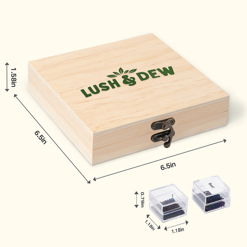 Insect Bank Insect & Bug Repellent Seed Bank With Seed Storage Box | LUSH & DEW