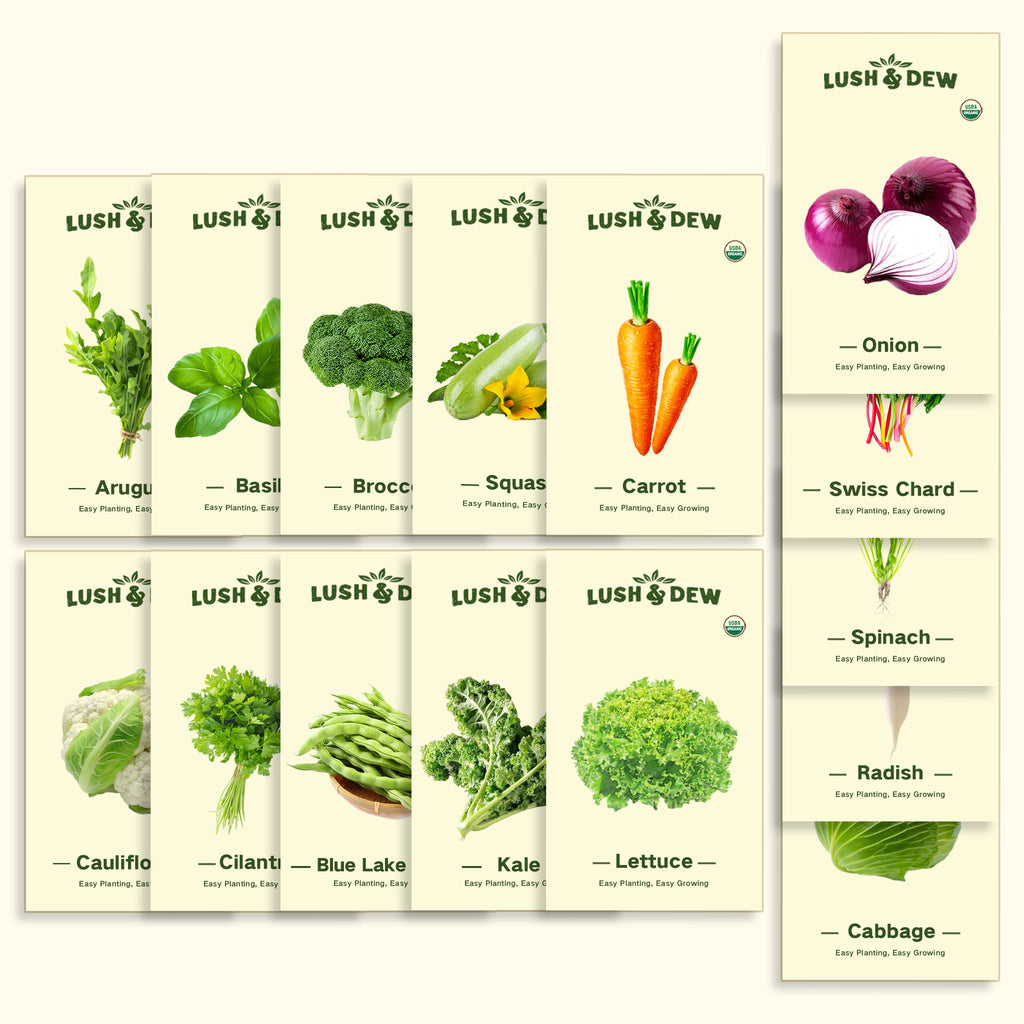 Luser Seed Seeds Collection | LUSH & DEW